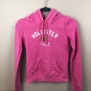 Pink Hollister Pullover Hoodie